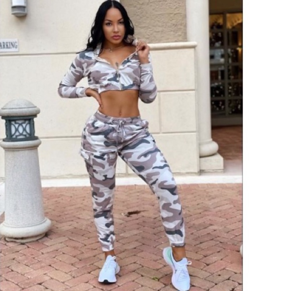 CAMO JOGGER SET